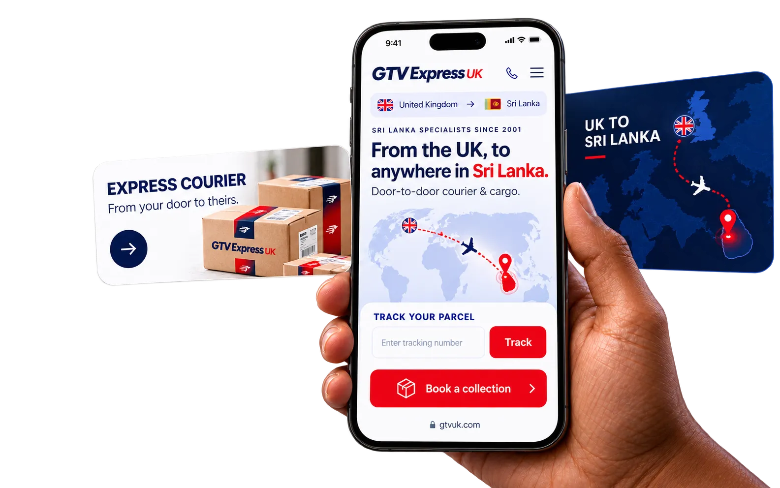 GTV Express UK interface details