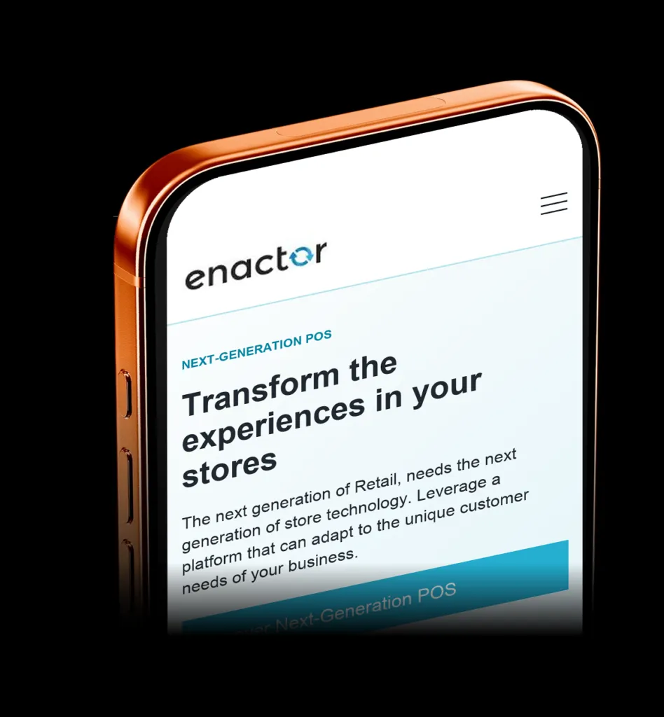 Enactor on mobile