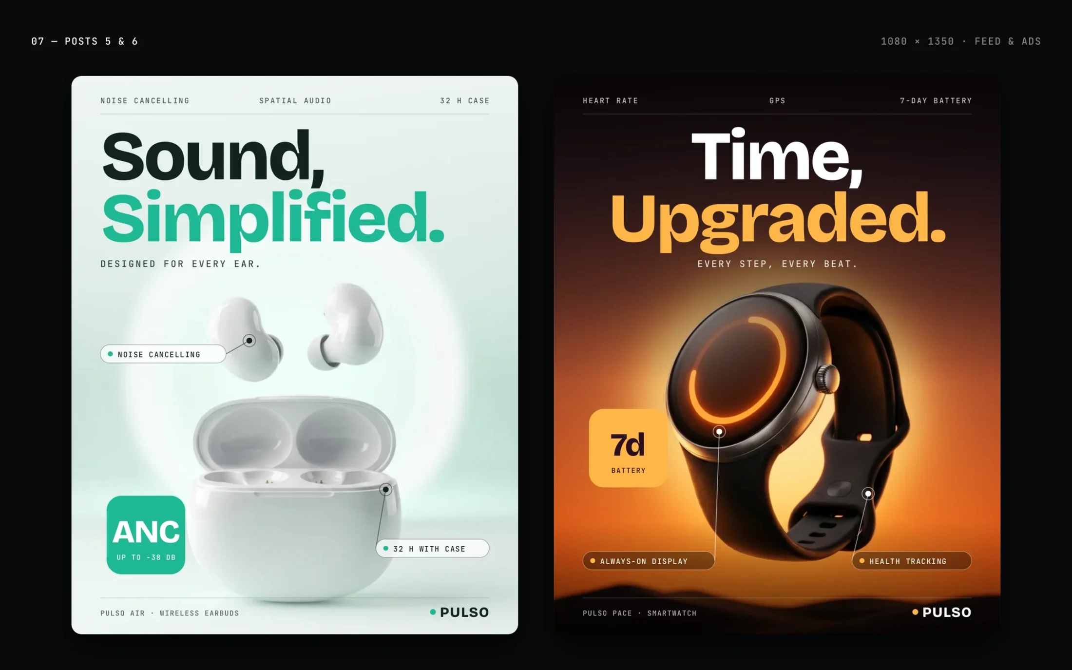 Pulso Social Campaign — Sound, Simplified & Time, Upgraded